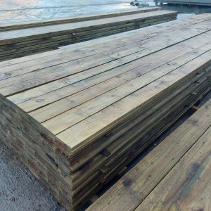 Alternative view of Wooden board 100 x 19mm